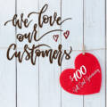 We Love Our Customers $100 Gift Card Giveaway